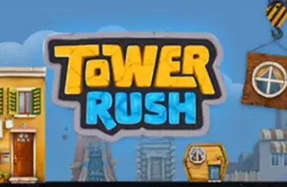 Слот Tower Rush — строительный кран и городские башни